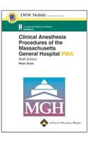 Clinical Anesthesia Procedures of the Massachusetts General Hospital for PDA