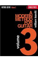A Modern Method for Guitar - Volume 3