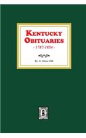 Kentucky Obituaries, 1787-1854