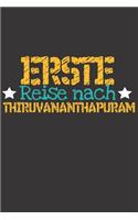 Erste Reise nach Thiruvananthapuram: 6x9 Punkteraster Notizbuch perfektes Geschenk für den Trip nach Thiruvananthapuram (Indien) für jeden Reisenden