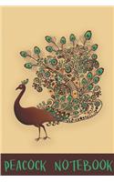 Peacock Notebook
