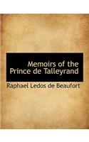 Memoirs of the Prince de Talleyrand