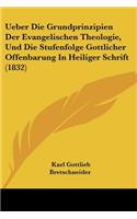 Ueber Die Grundprinzipien Der Evangelischen Theologie, Und Die Stufenfolge Gottlicher Offenbarung In Heiliger Schrift (1832)