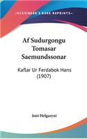 Af Sudurgongu Tomasar Saemundssonar