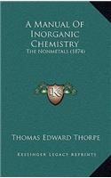 A Manual Of Inorganic Chemistry