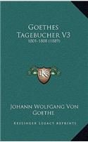 Goethes Tagebucher V3: 1801-1808 (1889)