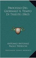 Processo del Giornale Il Tempo Di Trieste (1863)