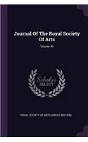 Journal Of The Royal Society Of Arts; Volume 49