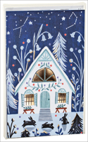 Cozy Winter Cabin, Big Notecard Set