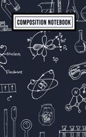 Science College Ruled Composition Notebook