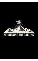 The mountains are calling: 6x9 Climbing - blank with numbers paper - notebook - notes