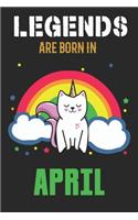 Legends Are Born In April