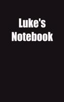Luke's Notebook: 6x9 Lined Notebook, Gift For a Friend or a Colleague (Gift For Someone You Love)