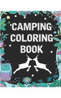 Camping Coloring Book
