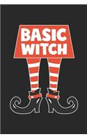 Funny Halloween Notebook - Basic Witch Wirting Journal - Cute Halloween Gift - Halloween Themed Witch Diary: Medium College-Ruled Journey Diary, 110 page, Lined, 6x9 (15.2 x 22.9 cm)