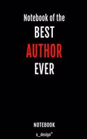 Notebook for Authors / Author