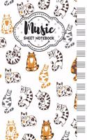 Music Sheet Notebook