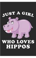 Just A Girl Who Loves Hippos