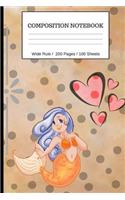 Mermaid Composition Notebook