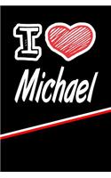I Love Michael: Beer Tasting Journal Rate and Record Your Favorite Beers Featuring 120 Pages 6x9