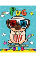 Pug Coloring Book for Kids