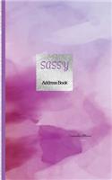 Sassy Address Book- Pattern