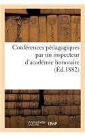 Conférences Pédagogiques