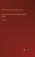 Leaves from the Diary of Henry Greville (1883)