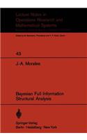Bayesian Full Information Structrual Analysis