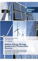 Battery Energy Storage Systems for Photovoltaic Sources