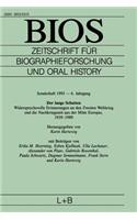 BIOS: Zeitschrift Für Biographieforschung Und Oral History