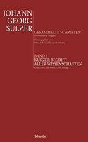 Kurzer Begriff Aller Wissenschaften