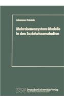 Mehrebenensystem-Modelle in Den Sozialwissenschaften