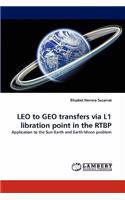 Leo to Geo Transfers Via L1 Libration Point in the Rtbp