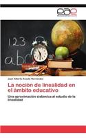 Nocion de Linealidad En El Ambito Educativo