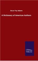 Dictionary of American Authors