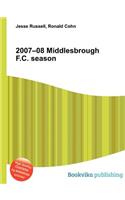 2007-08 Middlesbrough F.C. Season