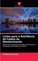 Lições para a Resiliência da Cadeia de Abastecimento