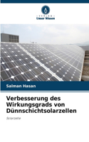 Verbesserung des Wirkungsgrads von Dünnschichtsolarzellen