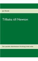 Tillbaka till Newton