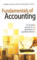 Fundamentals of Accounting BBM 1st Sem. Bangalore