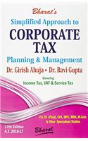 Simplified Approach to CORPORATE Tax Planning & Management