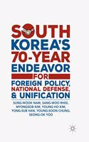 South Korea's 70-Year Endeavor for Foreign Policy, National Defense, and Unification