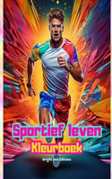 Sportief leven Kleurboek voor liefhebbers van sport en buitenactiviteiten Creatieve sportscènes voor ontspanning: Verbluffende en charmante sportscènes