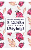 Never Underestimate a Woman Who Loves Ladybugs