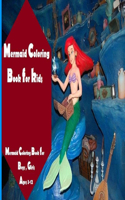 Mermaid Coloring Book for kids