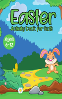 Easter activity book for kids ages 6-12