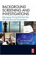 Background Screening and Investigations