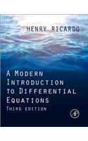 A Modern Introduction to Differential Equations