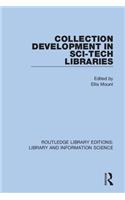 Collection Development in Sci-Tech Libraries
